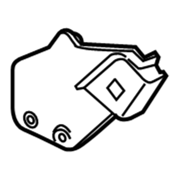 GM 22906194 Latch Bracket 22906194 GM Latch Bracket Illustration 1 of 1