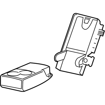 GM 88896788 Armrest, Rear 88896788 GM Armrest, Rear Illustration 1 of 1