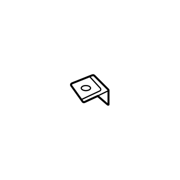 84520290 GM Bracket, Front Driver Side Illustration 1 of 1