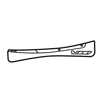 GM 86787029 Deflector Kit, Front Fender Inner Wheel House 86787029 GM Deflector Kit, Front Fender Inner Wheel House Illustration 1 of 1