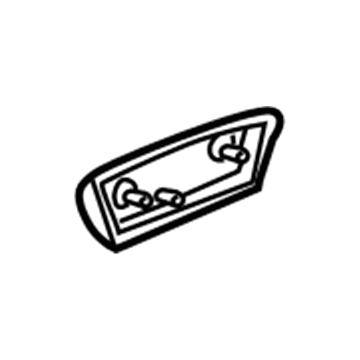 10340188 GM Armrest Pad, Front Driver Side Illustration 1 of 1