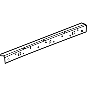 GM 10357837 Upper Trim Retainer, Front Passenger Side 10357837 GM Upper Trim Retainer, Front Passenger Side Illustration 1 of 1