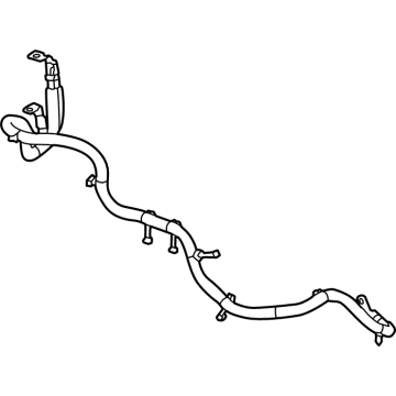 GM 87821665 Cable Assembly-Generator Battery Jumper 87821665 GM Cable Assembly-Generator Battery Jumper Illustration 1 of 1