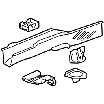 Saturn 15796635 Rear Rail