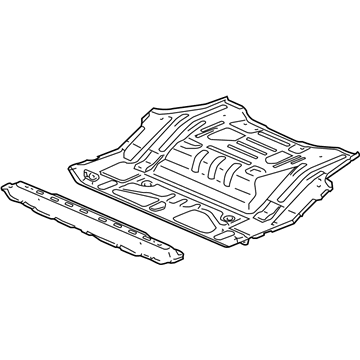 Saturn 22723790 Floor Pan Assembly