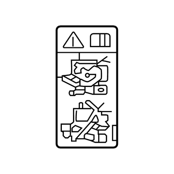 GM 85580768 Info Label 85580768 GM Info Label Illustration 1 of 1