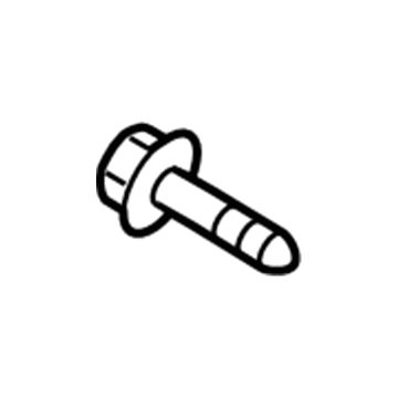 GM 96347820 Armrest Bolt 96347820 GM Armrest Bolt Illustration 1 of 1