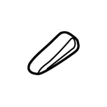 GM 96439573 Recline Knob, Black 96439573 GM Recline Knob, Black Illustration 1 of 1
