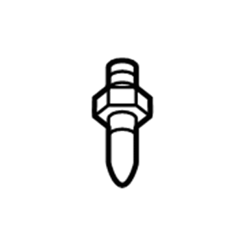 GM 23412818 Frame Pin 23412818 GM Frame Pin Illustration 1 of 1