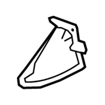 20843371 GM Heat Shield Illustration 1 of 1