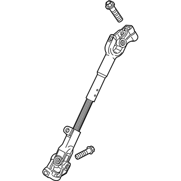 GM 42777649 Intermediate Shaft 42777649 GM Intermediate Shaft Illustration 1 of 1