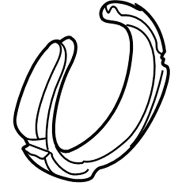 Chevy Impala Brake Shoe Set - 18026285
