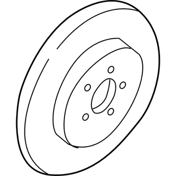 Chevy Impala Brake Rotor - 19303830