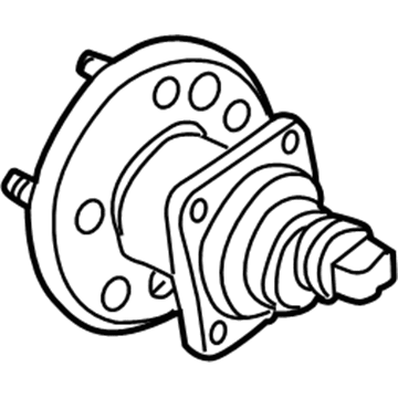 Chevy 12413091 Hub & Bearing