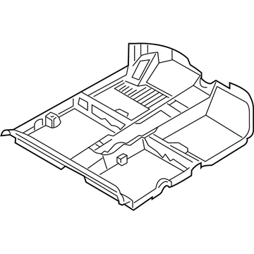 GM 95212266 Carpet, Black 95212266 GM Carpet, Black Illustration 1 of 1