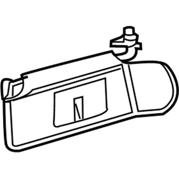 Hummer Sun Visor - 15938027