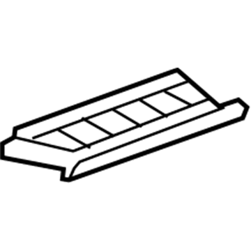GM 25792069 Air Baffle 25792069 GM Air Baffle Illustration 1 of 1