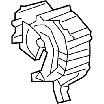 GM 19130495 Evaporator Case, Driver Side 19130495 GM Evaporator Case, Driver Side Illustration 1 of 1
