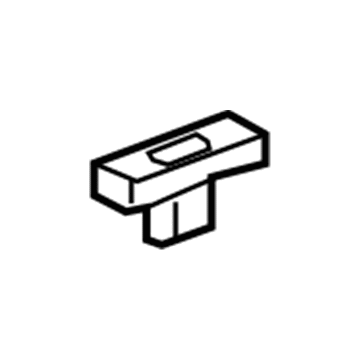 GM 11547675 Front Sill Plate Clip 11547675 GM Front Sill Plate Clip Illustration 1 of 1