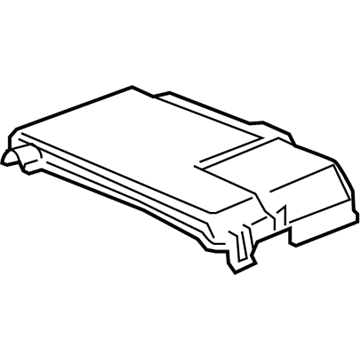 GM 23323551 Junction Block Cover, Rear 23323551 GM Junction Block Cover, Rear Illustration 1 of 1