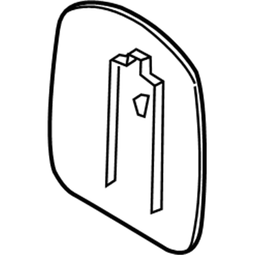 22938688 GM Fuel Door Illustration 1 of 1