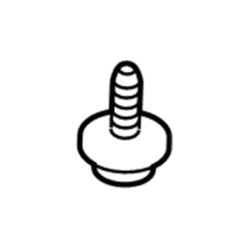Cadillac 11547421 Wheelhouse Liner Bolt