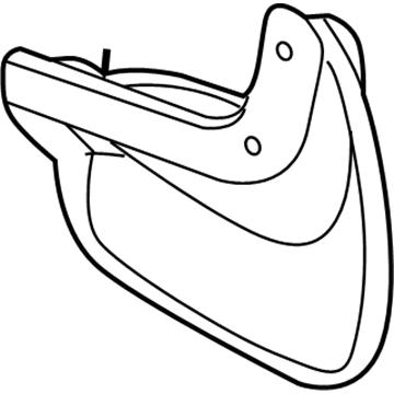 Chevy Aveo5 Mud Flaps - 96808285