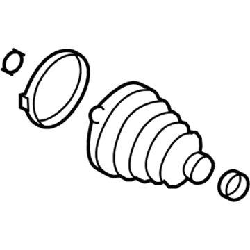 Buick 15855655 Inner CV Joint Boot