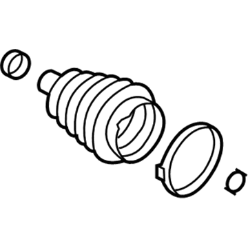 Buick 19178957 Outer CV Joint Boot