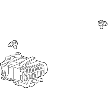 12698228 GM Cooler Assembly, Passenger Side Illustration 1 of 1