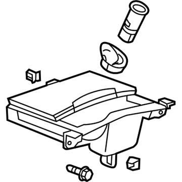 Cadillac 22968059 Compartment