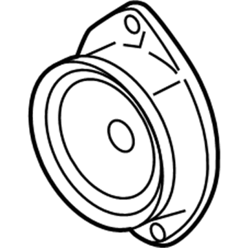 Pontiac 10373545 Front Driver Speaker