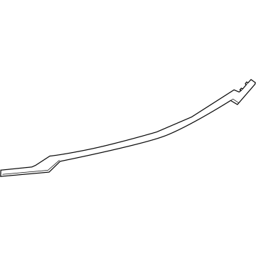 GM 84247306 Insert, Silver, Rear 84247306 GM Insert, Silver, Rear Illustration 1 of 1