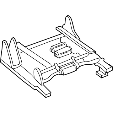 19127253 GM Seat Track, Passenger Side Illustration 1 of 1