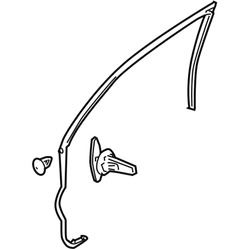 Pontiac GTO Door Seal - 92161631