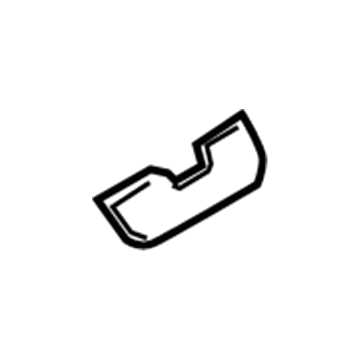 GM 92055872 Upper Seal 92055872 GM Upper Seal Illustration 1 of 1