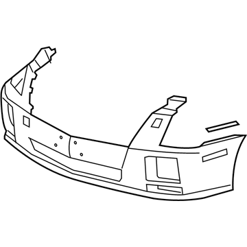 Cadillac Bumper Cover - 19152492