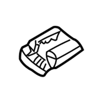 GM 10314763 Rear Cover, Front 10314763 GM Rear Cover, Front Illustration 1 of 1