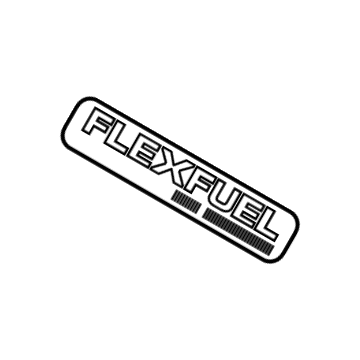 GMC 22897774 Fuel Label