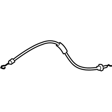 Saturn Door Latch Cable - 13185564