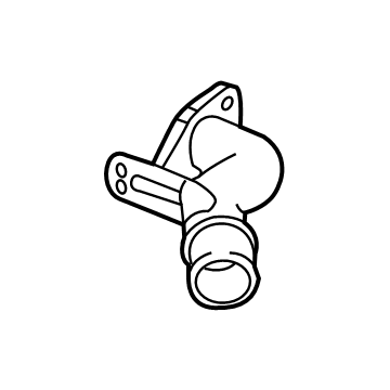 12706857 GM Water Outlet Illustration 1 of 1