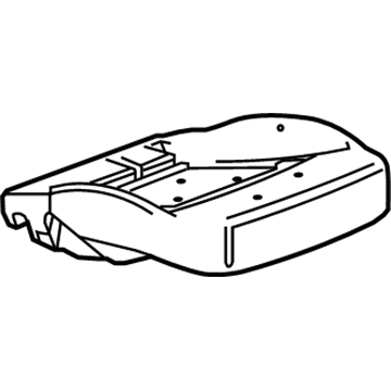 Chevy Malibu Limited Seat Cushion - 23493958