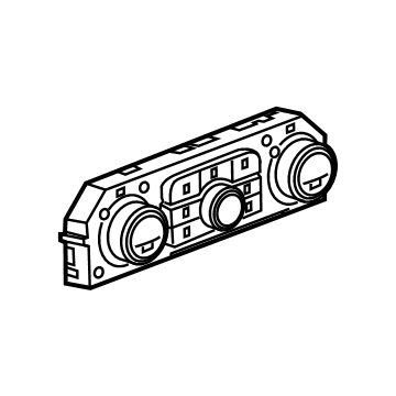Chevy 84542732 Dash Control Unit