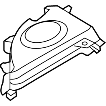GM 95999805 Shelf Extension, Black 95999805 GM Shelf Extension, Black Illustration 1 of 1