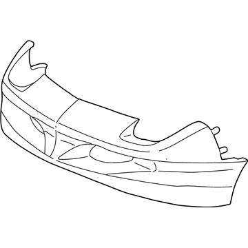 Pontiac Sunfire Bumper Cover - 22597554