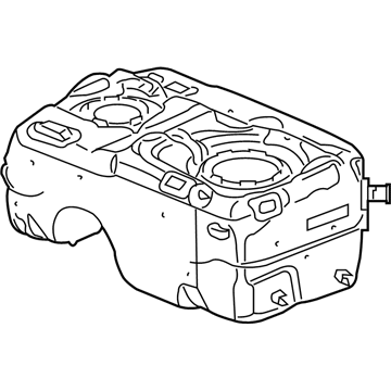 25910570 GM Fuel Tank Illustration 1 of 1