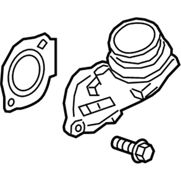 GM 12648567 Adapter, Passenger Side 12648567 GM Adapter, Passenger Side Illustration 1 of 1