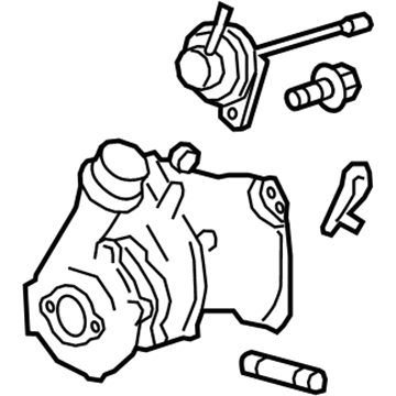 GM 12696461 Turbocharger, Passenger Side 12696461 GM Turbocharger, Passenger Side Illustration 1 of 1