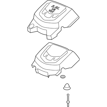 Saturn Engine Cover - 12599601