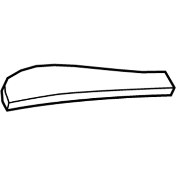 GM 84008953 Seat Cushion Pad, Front 84008953 GM Seat Cushion Pad, Front Illustration 1 of 1
